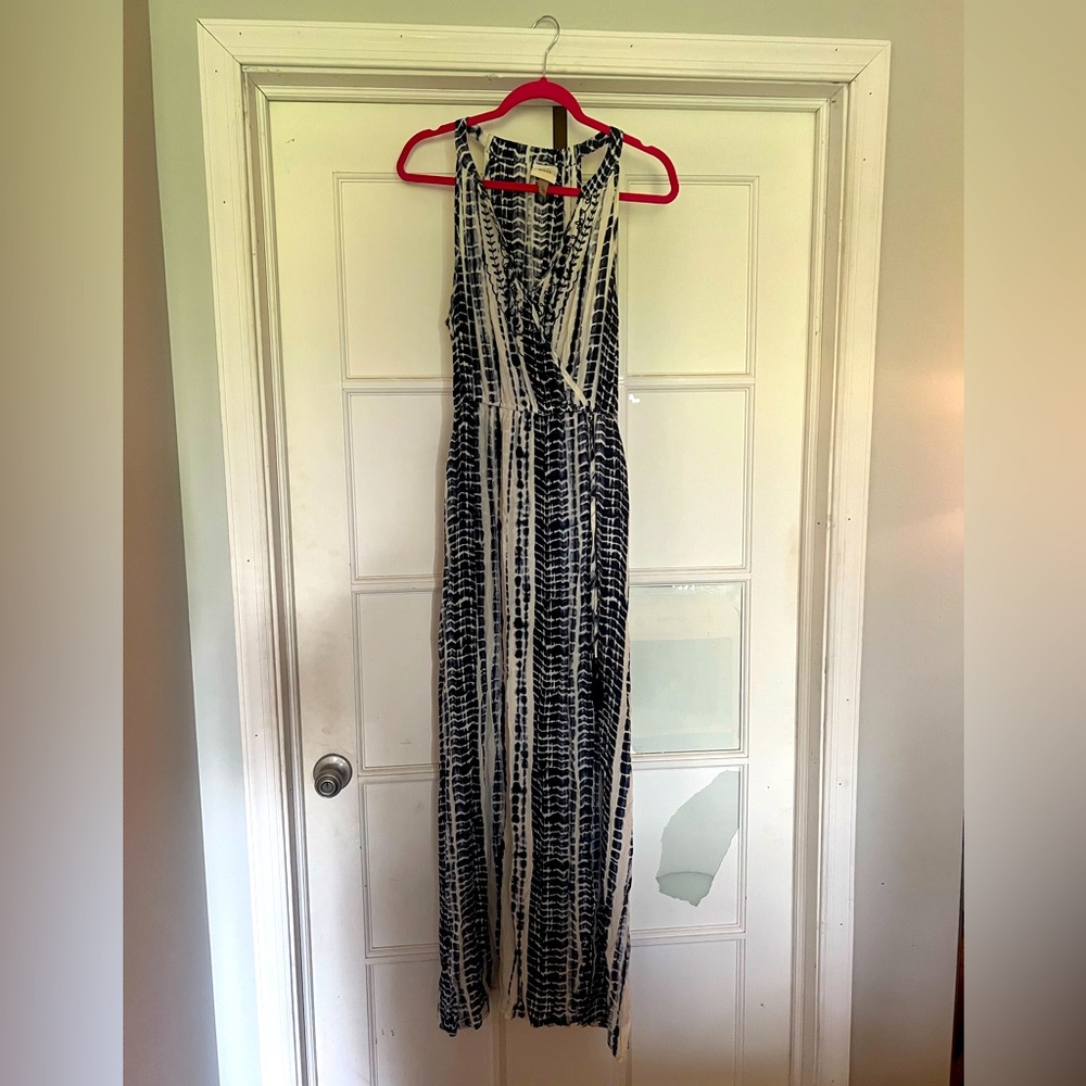 Beautiful blue tie dyed dress